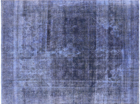 Overdyed Hand Knotted Wool Area Rug - Manhattan Rugs