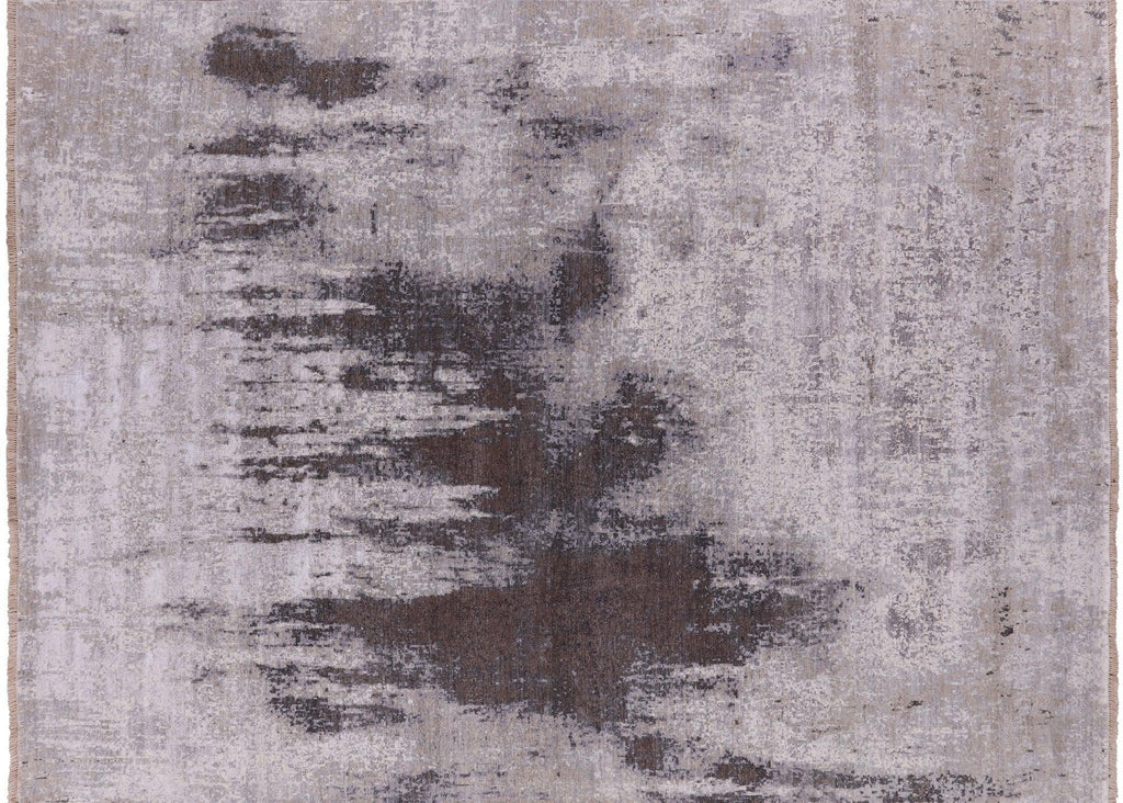 Contemporary Wool & Silk Area Rug - Manhattan Rugs