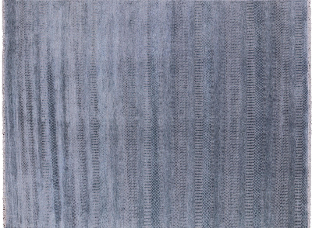 Hand Knotted Wool & Silk Savannah Grass Area Rug - Manhattan Rugs