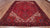 Red 9' 6" X 12' 7" Vintage Persian Heriz Serapi Handmade Wool Rug - Q25177