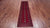 Red 2' 7" X 10' 3" Runner Silky Bokhara Hand Knotted Wool Rug - Q24870