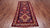 Eggplant Color 4' 2" X 9' 11" Runner Vintage Persian Hand Knotted Wool Rug - Q25117