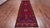 Red 4' 4" X 14' 7" Runner Vintage Persian Handmade Wool Rug - Q25110