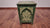 Hand-Painted Green Floral Accent Cabinet - AC1001