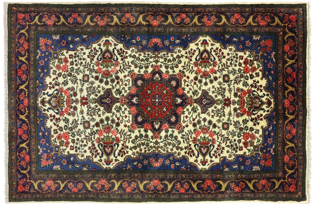 New Persian Sarouk Hand Knotted Wool Rug - Manhattan Rugs
