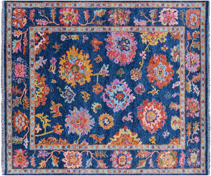 Urgüp rug, Small rug, 1.8x2.9 feet, Accent rug, Oushak rug, Area rug, Handcrafted rug, Turkish rug, Wool rug, Free outlet shipping, KT5064